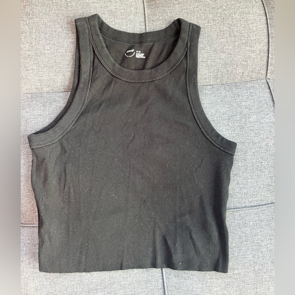 Aerie Women’s XL Black Round Neck Tank